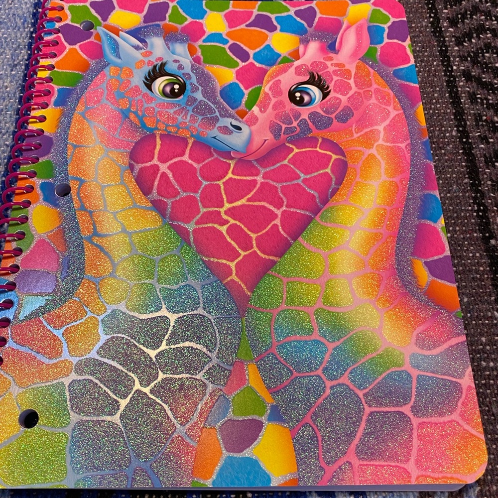 COPY - Lisa Frank Spiral Pepper and Penelope 1 Subject Notebook